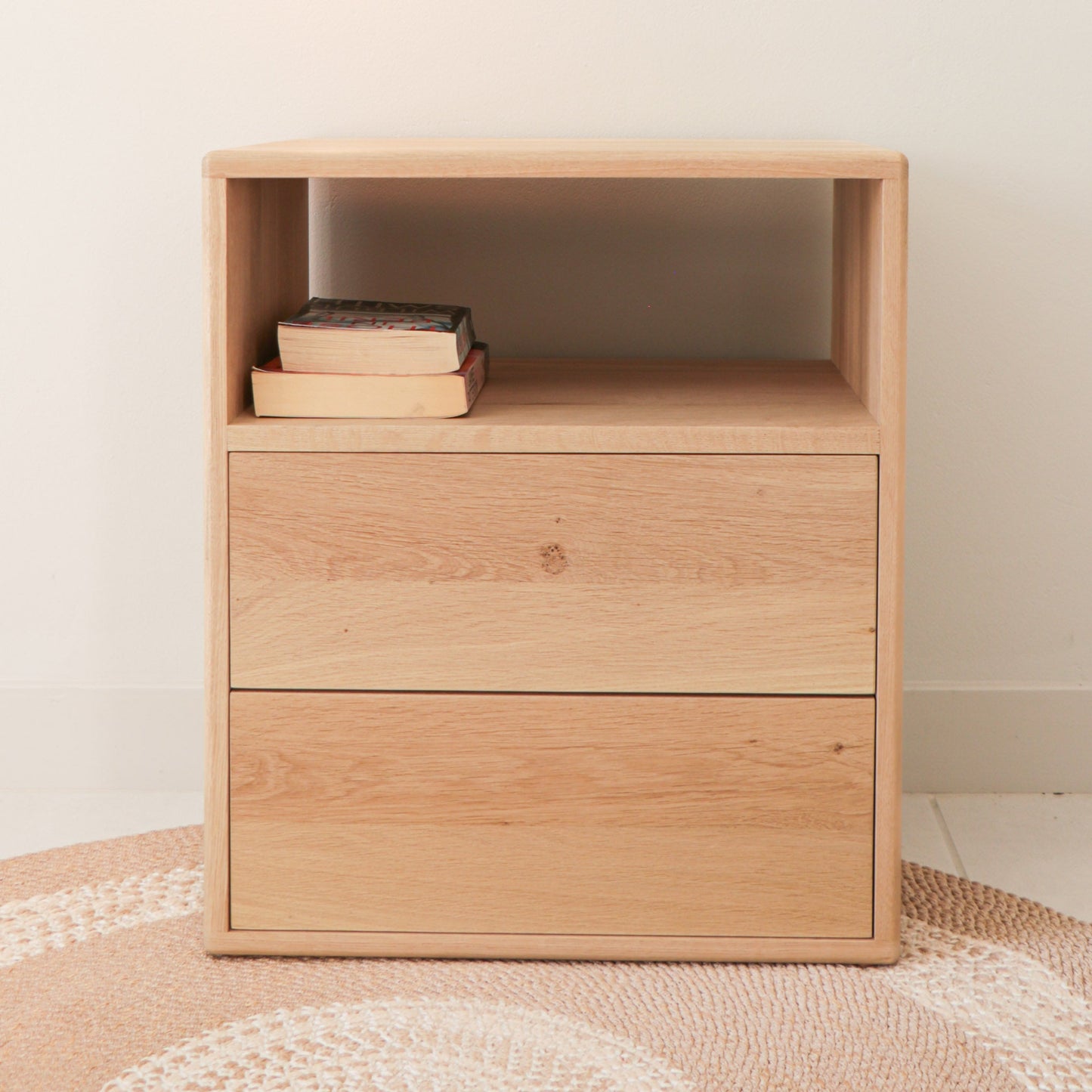 Blue Crane Bedside Pedestals
