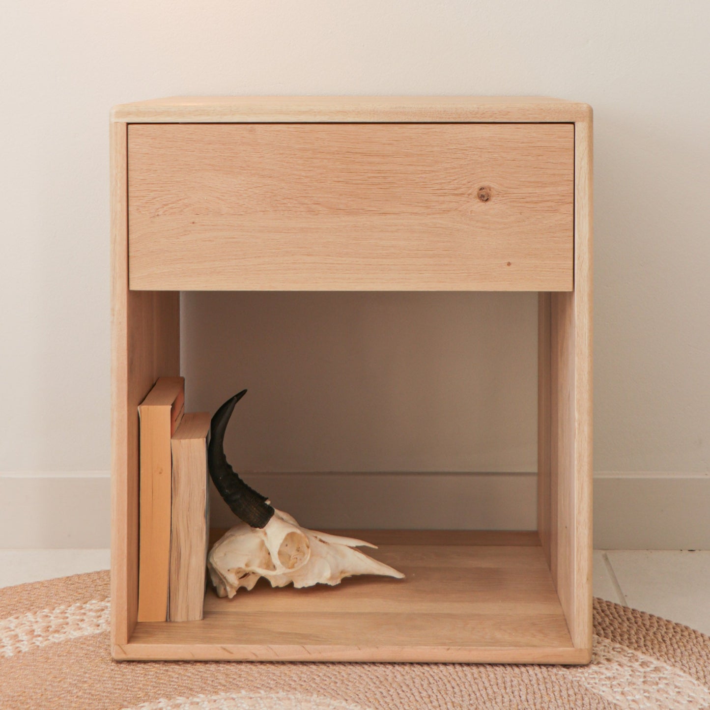 Blue Crane Bedside Pedestals
